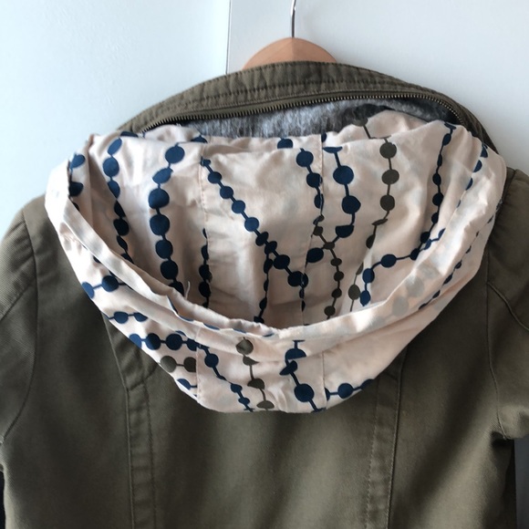 Olive Green Utility Jacket - Picture 8 of 9